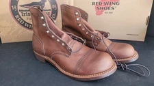 Red Wing 8111 - US 10 D(Medium Width) - Iron Ranger Amber