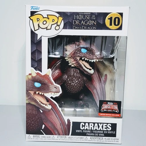 Funko Pop: Game of Thrones - Caraxes #10 TargetCon 2023 Exclusive w/ Protector