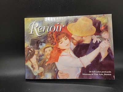 Renoir Pack of 20 Full Color Postcards Museum of Fine Arts, Boston NEW 1995