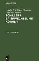 Christian Gottfried KöRner (U. A.) | 1784-1788 | Buch | Deutsch | De Gruyter