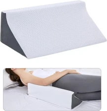 Wedge Pillow for Sleeping, Side Sleeper Body Back Positioners for Back Pain