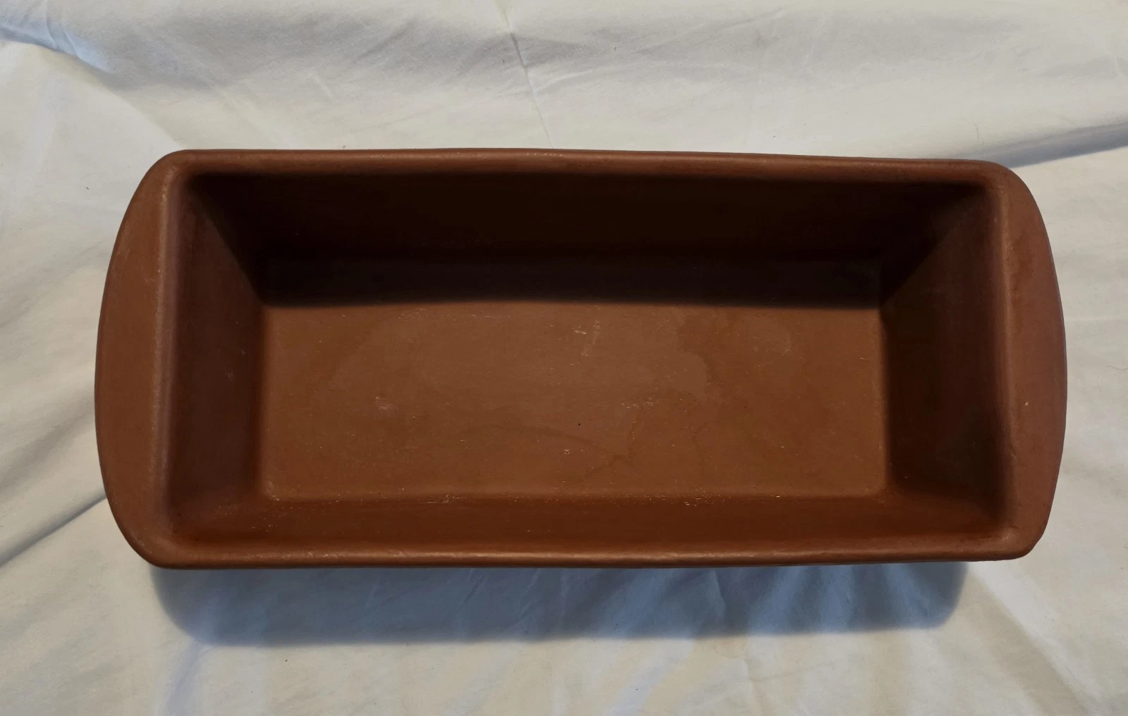 Copco Brown Terracotta Ceramic 10" Loaf Pan Rectangle Oven Safe 407-10 USA
Opens in a new window or 