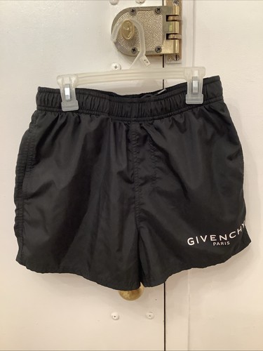Givenchy Logo Swim Black Trunks Size Medium/ Small