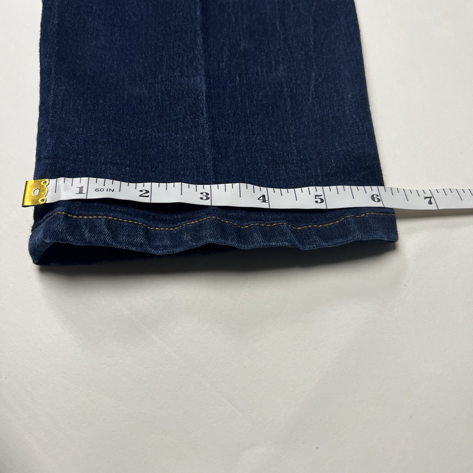 CALVIN KLEIN Jeans Women’s 14 Blue Denim Straight Leg Dark Wash Pants 14x32 thumbnail 10