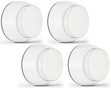 4PCS Door Stopper Wall Protector with Silicone Head, Aluminum Door Knob Wall