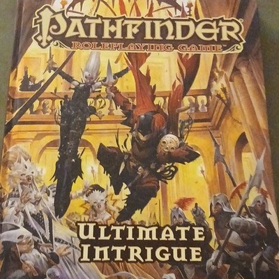 Paizo Pathfinder Roleplaying Game Ultimate Intrigue Softcover Book PZO9500
