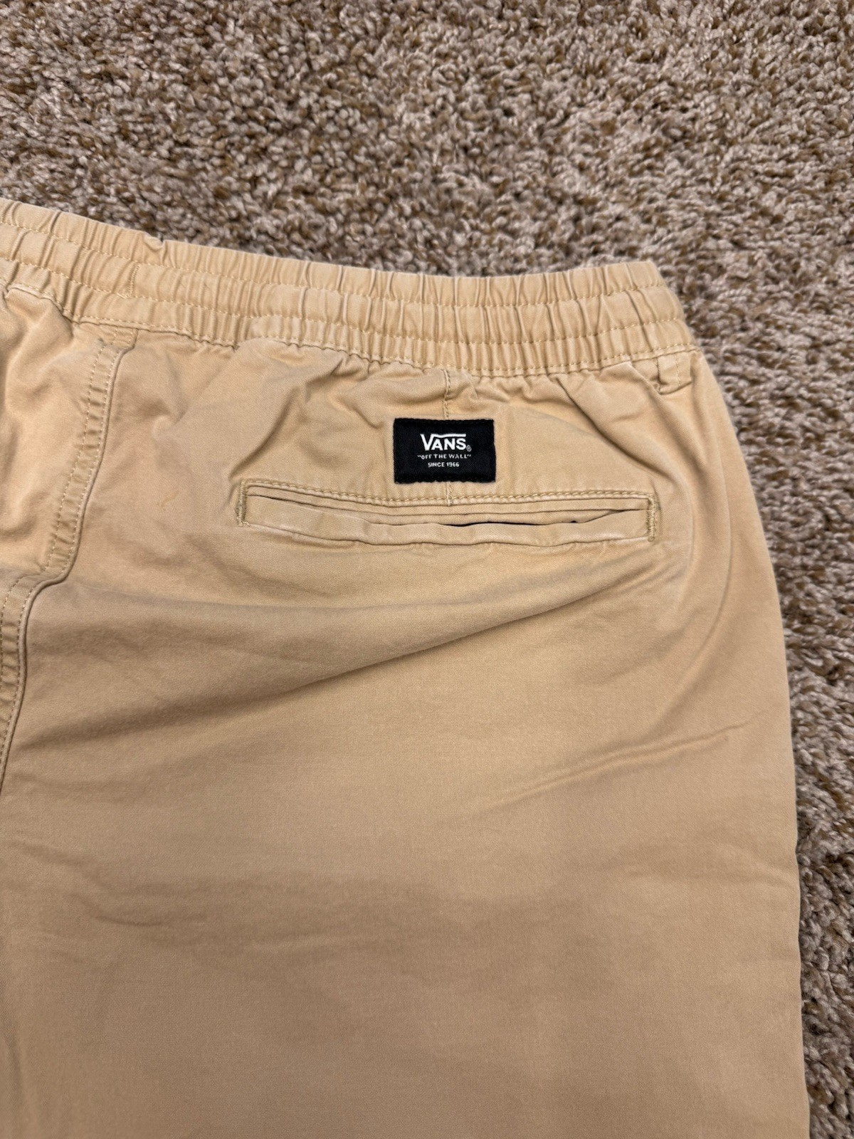 Vans Range Elastic Waist Cotton Drawstring Shorts… - image 5