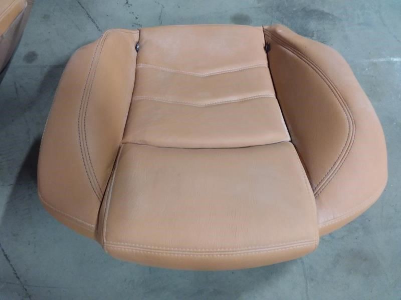 2017 MASERATI GRAN TURISMO Driver Side Rear Seat Cushion Brown Leather Trim NA 