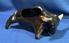 Vintage MCCOY POTTERY BULL Dresser Valet / Pipe Holder Caddy Planter 11"
