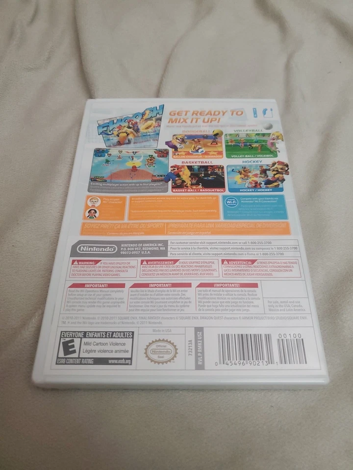 Mario Sports Mix (Nintendo Wii, 2011) Wii New Factory Sealed OOP - Image 2 of 4