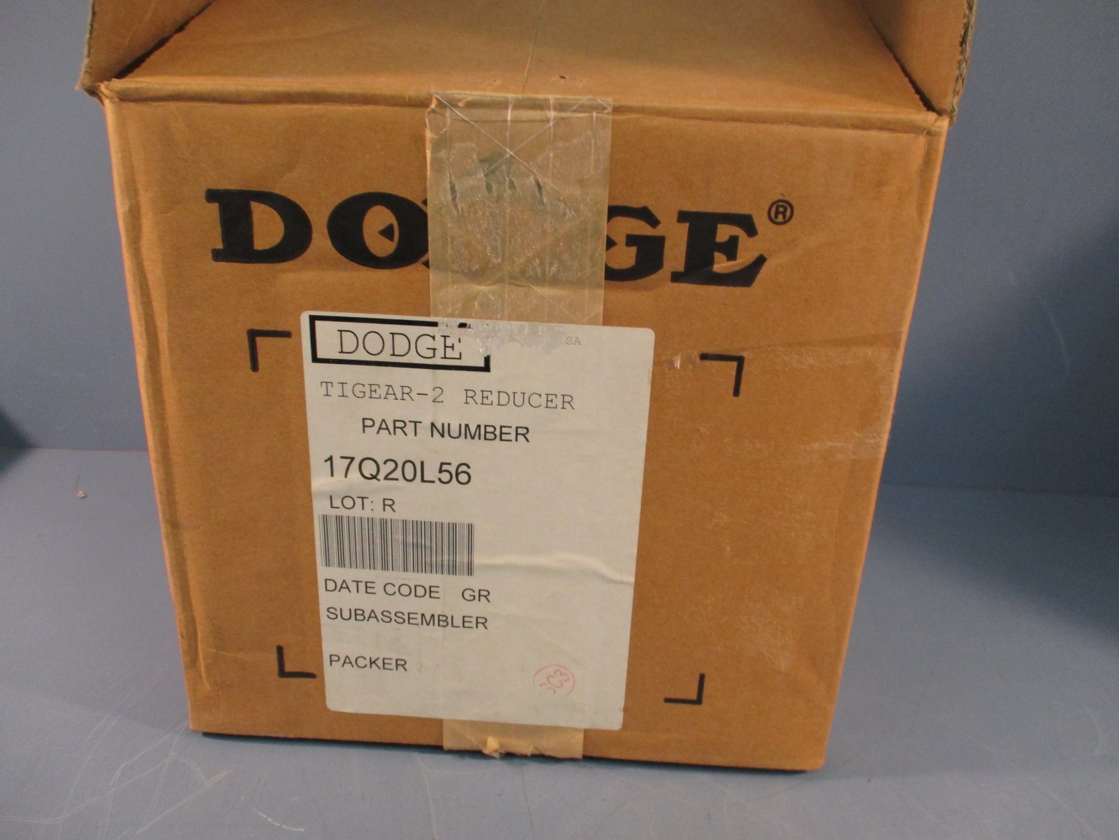 DODGE PART#17Q20L56 TIGEAR-2 GEAR REDUCER 1750RPM, 1HP 20:1 Ratio | eBay