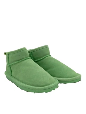 AXELDA Bottines à enfiler Dames Bottines T EU 38 vert style décontracté - Photo 1/4