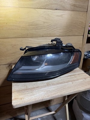 09-12 Audi A4 S4 Left LH Driver Side Halogen Headlight Lamp Assembly Lights OEM