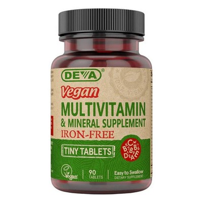 Vegan Multivitamins 90 Tabs By Deva Vegan Vitamins
