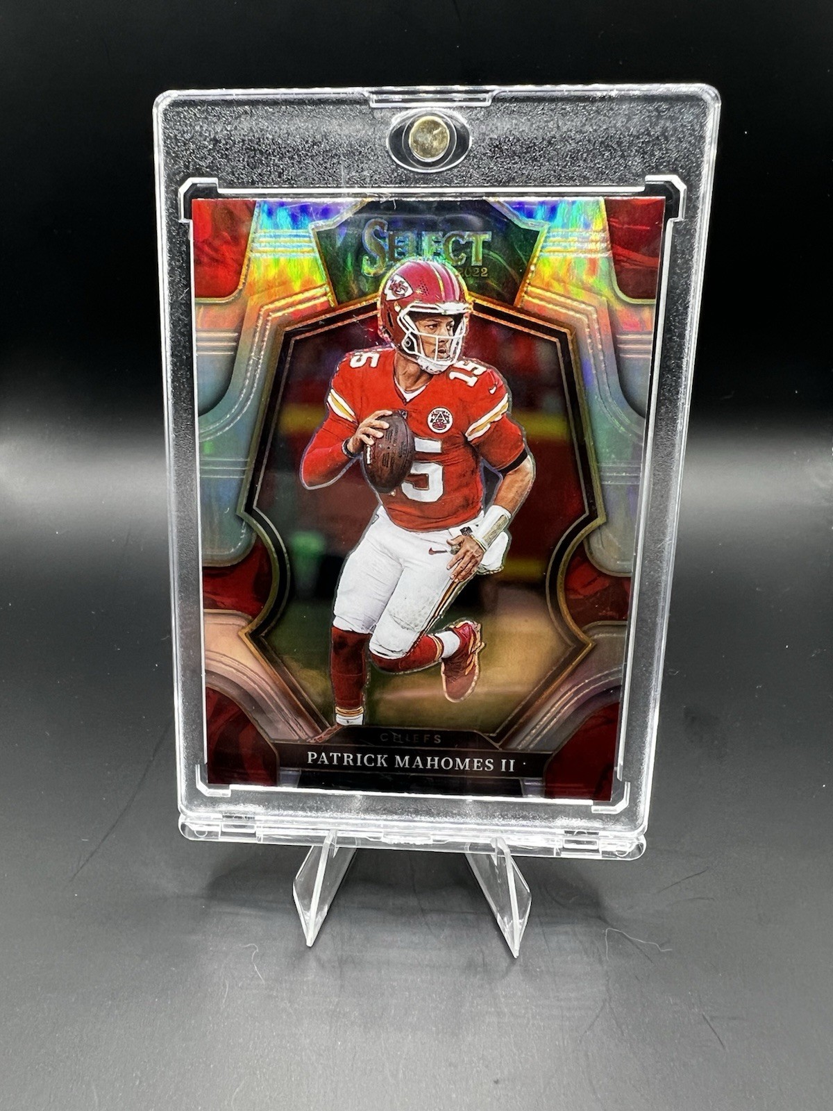 2022 Panini Select Premier Level Silver Prizm Patrick Mahomes II #148 Chiefs