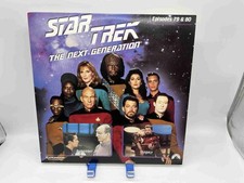 "Star Trek: The Next Generation" Laserdisc LD - Episodes 79  80