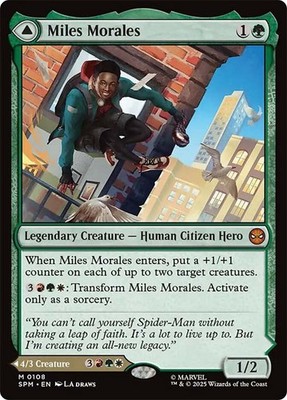 MTG Miles Morales // Ultimate Spider-Man  - Marvel's Spider-Man #108