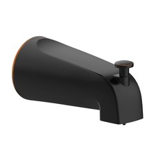 Design House Bathtub Diverter Spout, 1/2-in. Slip-Fit, Oil-Rubbed Bronze, 5.34 i
