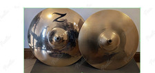HI HAT ZILDJIAN K/Z 13" - piatto charleston batteria usato -