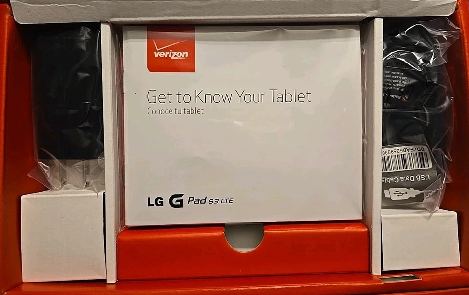 Brand NEW! LG G Pad 8.3 VK810 16GB 8.3" Tablet Wifi+4G (Verizon) Black - Image 3 of 3