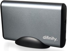 Externe Difinity 12TB Festplatte | 3,5 Alumin...