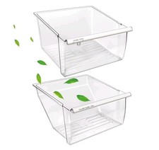2 Pack Upgraded 2188656 Fridge Crisper Drawer Humidity Control UPPER 2188664