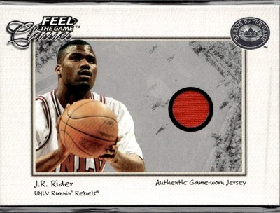 JR J.R. Feel The Game Classics Game Used Patch Runnin Rebels UNLV