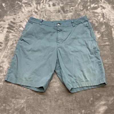 Lululemon Commission Short Men s 32 Slim Chino inseam 9 Mystic Green ABC design