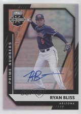 2021 Elite Extra Edition Prime Numbers A Signatures 93/165 Ryan Bliss Auto 0ui8