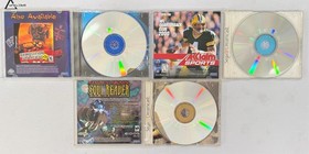 6 Dreamcast Games Lot - CIB, Complete - Tomb Raider, Test Drive Le Mans, UFC