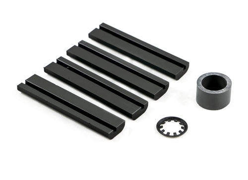 1986-1991 Camaro Firebird Rear Hatch Motor Pull Down Nylatron Guides Bushings - Picture 4 of 5