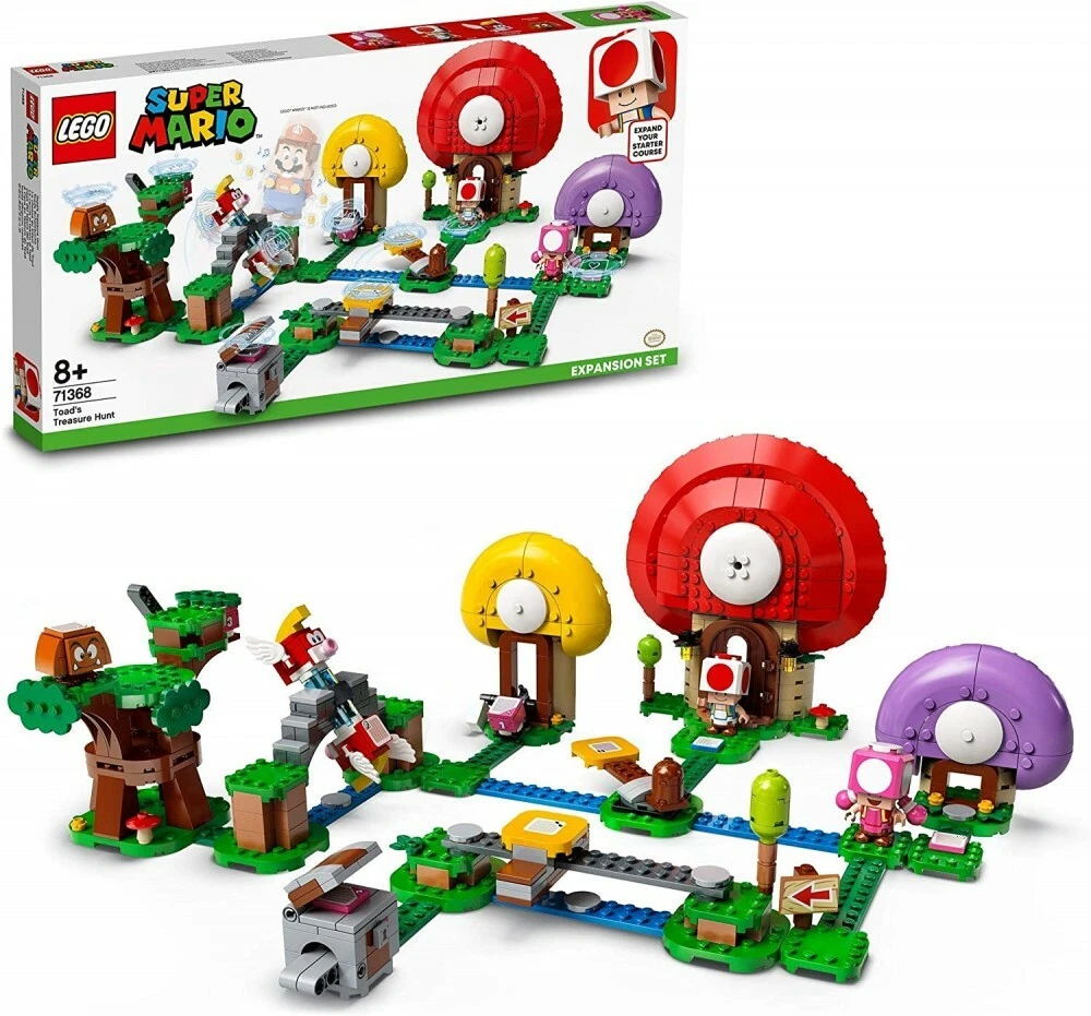 Lego mario toad set sales