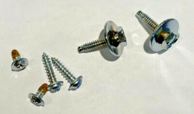 70-74 Cuda Challenger Windshield Trim Chrome Bolts & Screws