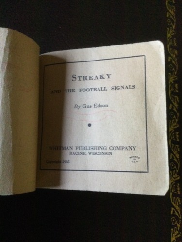VERY Rare, Whitman Top Line Comic, Streaky, mini book, 1st ed 1935 PPB - Picture 3 of 7