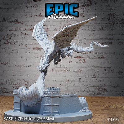 Cyclops Dragon Fire Breath - Epic Miniatures - 28mm Dungeons Dragons Miniatures