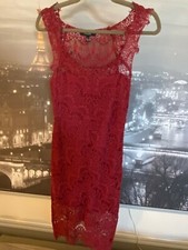 ANGL size small red bodycon dress