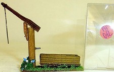 L&auml;ndlicher Pumpbrunnen Preiser 521 Holz 50er 60er Jahre H0 1:87 PH012 &aring;