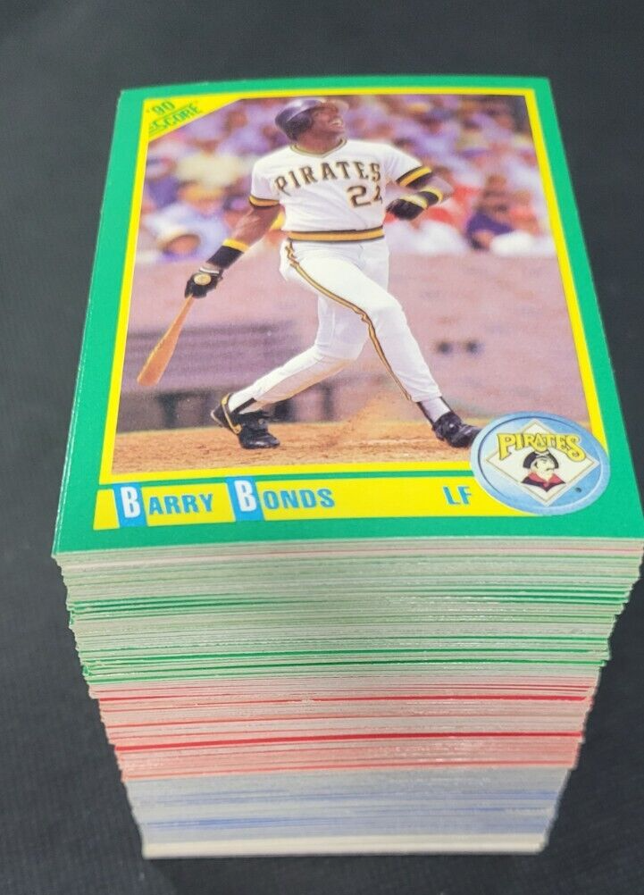 1990 SCORE Baseball Cards MLB Lot Of 179 Cards RC All Stars Commons 1990-score-baseball-cards-mlb-lot-of-179-cards-rc-all-stars-commons