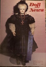 Vintage Doll News Magazine UFDC Spring 1984 Paper dolls Articles