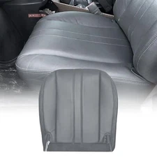Priprilod Gray Leather Driver or Passenger Bottom Replacement Seat Cover Fit ...