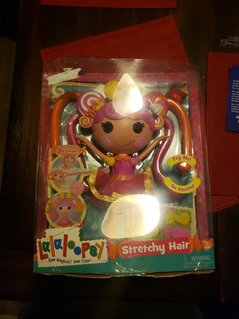 lalaloopsy stretchy hair doll