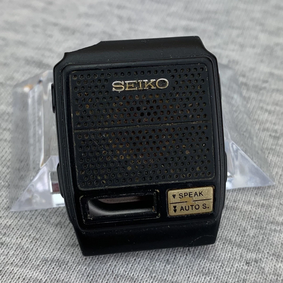 Seiko talking best sale watch