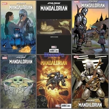 Star Wars The Mandalorian #4 Cover A B C D Variant Set or 1:25 1:50 Options 2022