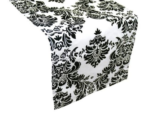 Runner Per Tavolo In Poliestere, Colore Nero, Dimensioni 30 Cm X 10 M, Rotolo Continuo, Per Decorazione Di Matrimoni, Feste E Compleanni - 6