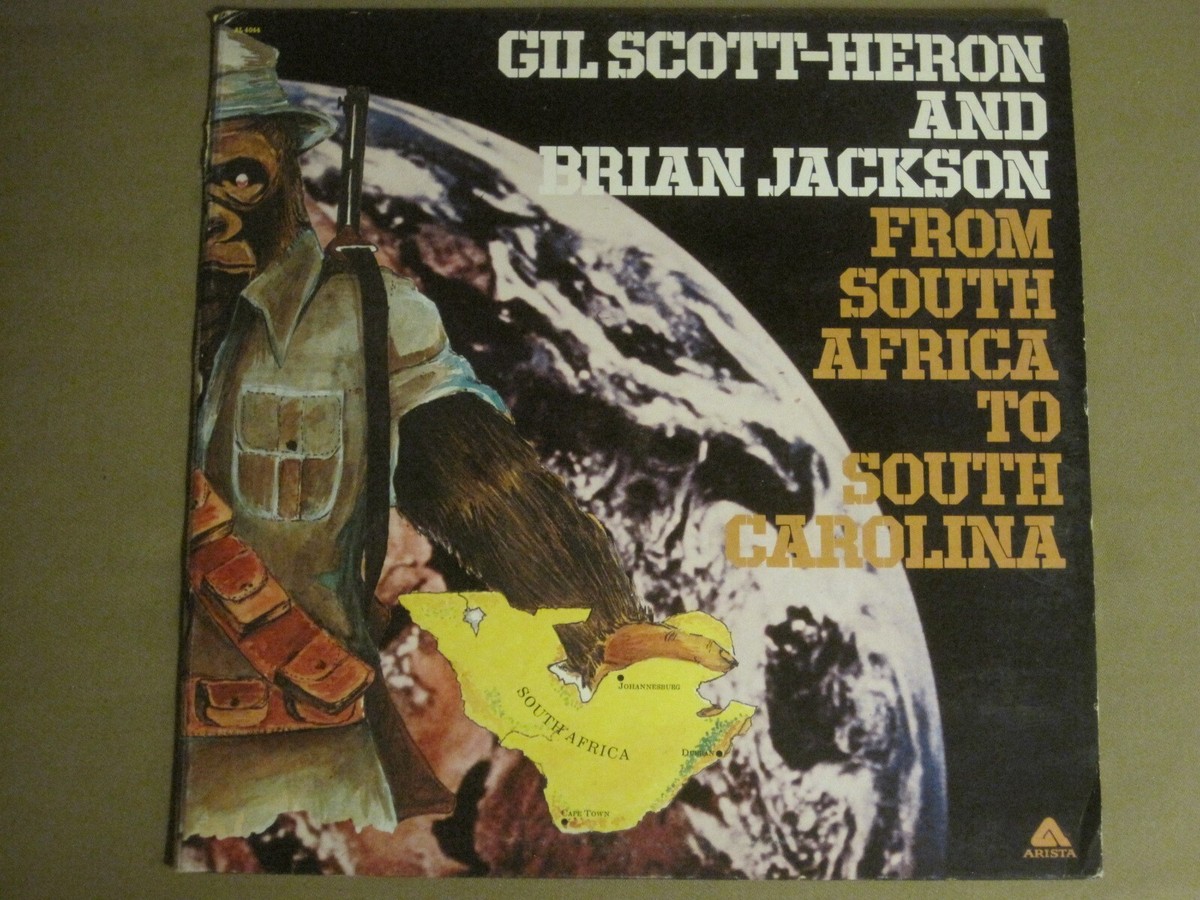 GIL SCOTT-HERON AND BRIAN JACKSON FROM SOUTH AFRICA TO CAROLINA LP 