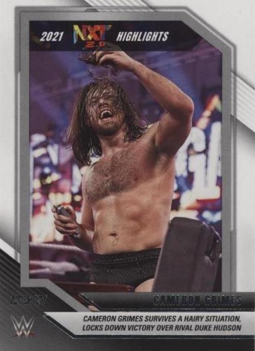 2022 Panini WWE NXT - Cameron Grimes #39 - 1 of 1