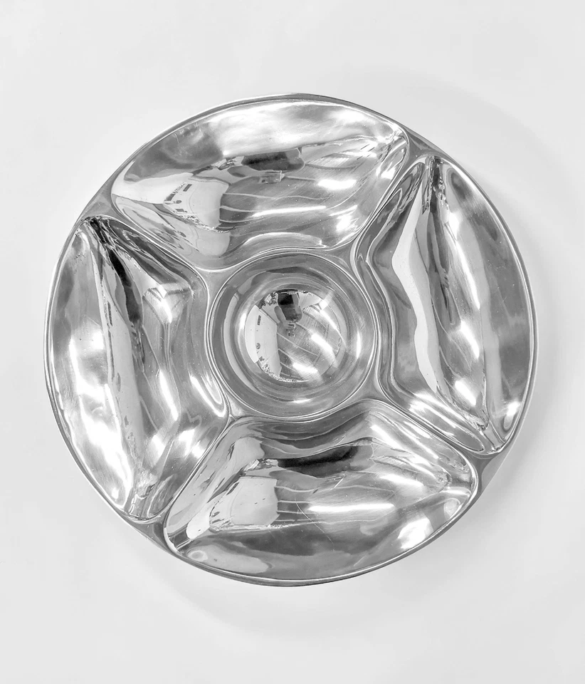 Plato para servir bocadillos/salsa de 5 secciones Foto 3 de 4