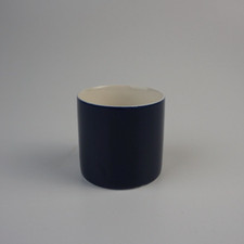 Melitta Porzellan Becher Blau ca. 8 cm H