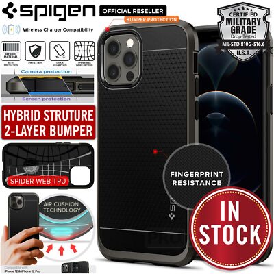 For Apple iPhone 12 mini Case SPIGEN Neo Hybrid Bumper Slim TPU