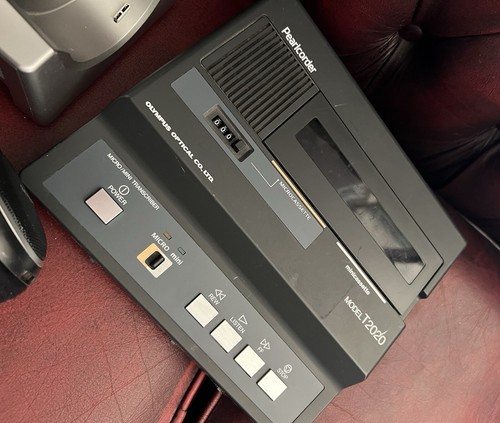 SONY DP IF3000 Headphones & Olympus Pearlcorder T2020 Microcassette Transcriber - Picture 8 of 12
